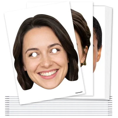 Pack of 10 (A4) DIY Masks + Elastics