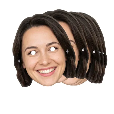Pack of 10 (A4) Finished Masks + Elastics