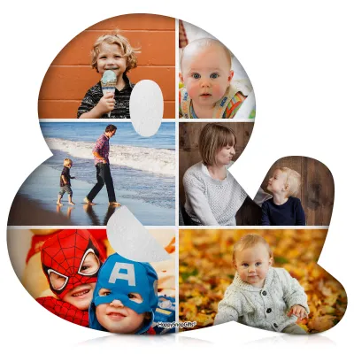 (Hand Cut - Larger Size) Soft Velvet Polyester Fabric - Symbol &