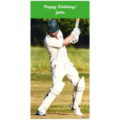 (Green) 150cm x 75cm (70gsm) (Personalised with Text)