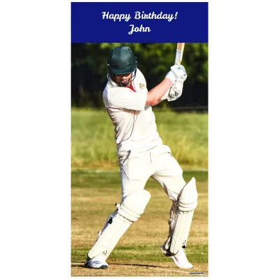 (Navy Blue) 110cm x 55cm (70gsm) (Personalised with Text)