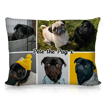 (57cm x 40cm) Soft Velvet Polyester Fabric (Personalised with Text)