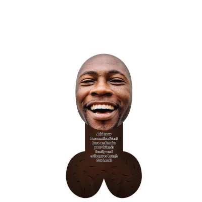 (35cm) (Dark Skin Tone) Soft Velvet Polyester Fabric (Personalised with Text)