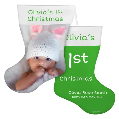 (45cm) Bright Green Soft Velvet Polyester Fabric (Personalised with Text)