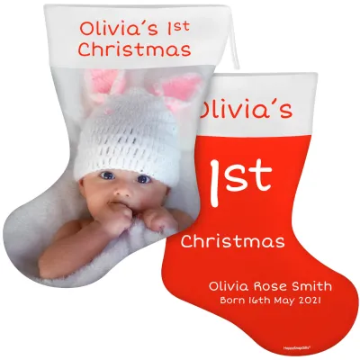 (55cm) Red Soft Velvet Polyester Fabric (Personalised with Text)