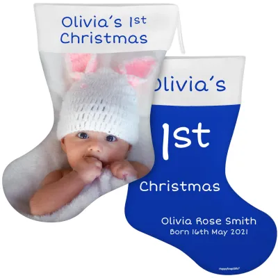 (55cm) Royal Blue Soft Velvet Polyester Fabric (Personalised with Text)