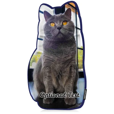 Larger Size - Navy Blue Fleece Fabric (Personalised with Text)