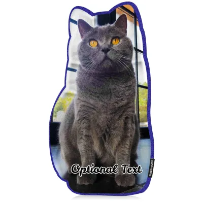 Larger Size - Royal Blue Fleece Fabric (Personalised with Text)