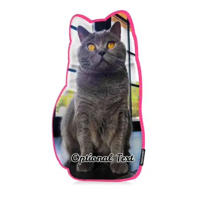 Smaller Size - Hot Pink (Fuchsia) Fleece Fabric (Personalised with Text)