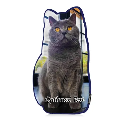 Smaller Size - Navy Blue Fleece Fabric (Personalised with Text)