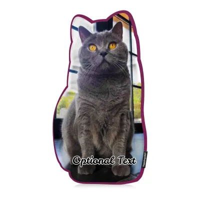 Smaller Size - Purple Cotton Fabric (Personalised with Text)