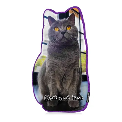 Smaller Size - Purple Fleece Fabric (Personalised with Text)