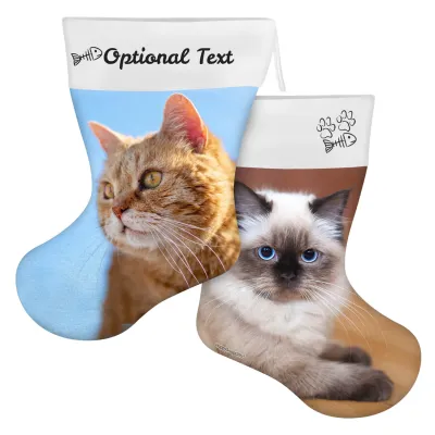 (45cm) Cat Paws & Fish Theme (Personalised with Text)