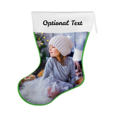 (25cm) Bright Green Soft Velvet Polyester Fabric (Personalised with Text)