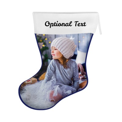 (25cm) Navy Blue Soft Velvet Polyester Fabric (Personalised with Text)