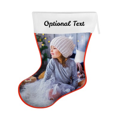 (25cm) Red Soft Velvet Polyester Fabric (Personalised with Text)
