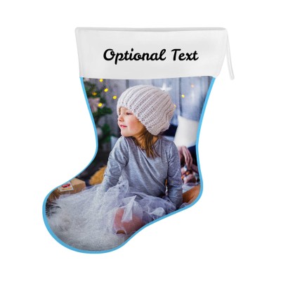 (25cm) Sky Blue Soft Velvet Polyester Fabric (Personalised with Text)