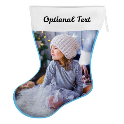 (45cm) Sky Blue Soft Velvet Polyester Fabric (Personalised with Text)