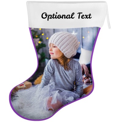 (55cm) Purple Soft Velvet Polyester Fabric (Personalised with Text)