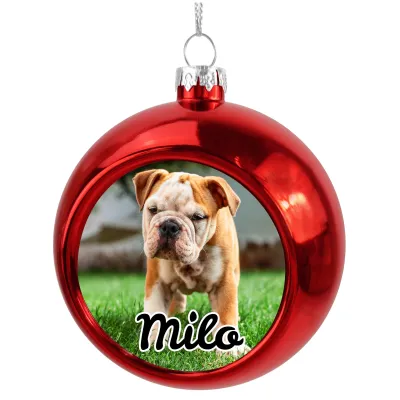 (Red) (Personalised with Text)