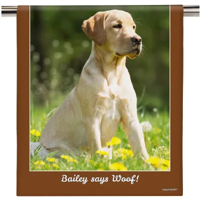 (58cm) Colour Frame Theme Brown (Personalised with Text)