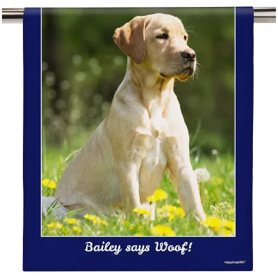 (58cm) Colour Frame Theme Navy Blue (Personalised with Text)