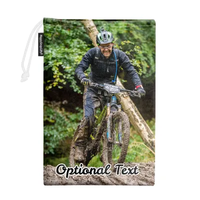 Medium (25cm x 16cm) Soft Velvet Polyester Fabric (Personalised with Text)