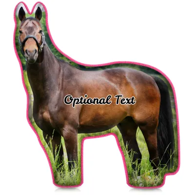 Larger Size - Hot Pink (Fuchsia) Fleece Fabric (Personalised with Text)