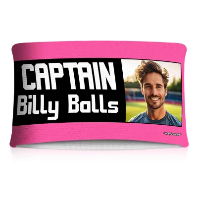 10cm (Tube Approx. 20cm x 7cm) Hot Pink (Fuchsia) (Personalised with Text)