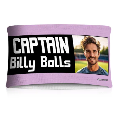 20cm (Tube Approx. 40cm x 7cm) Lilac (Personalised with Text)