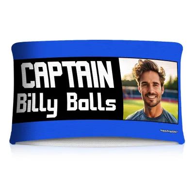 10cm (Tube Approx. 20cm x 7cm) Royal Blue (Personalised with Text)