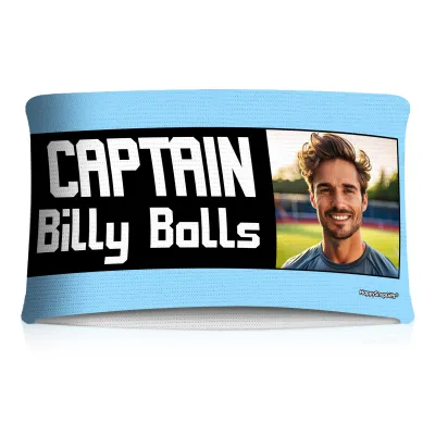 25cm (Tube Approx. 50cm x 7cm) Sky Blue (Personalised with Text)