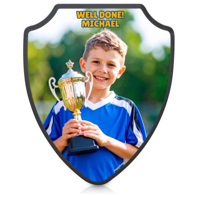 Shield (22cm) (Personalised with Text)