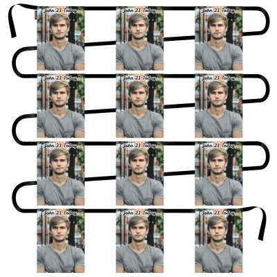 - 5 Metres with 12 Rectangle Flags (28cm) Mock Suede Polyester Fabric (Personalised with Text)