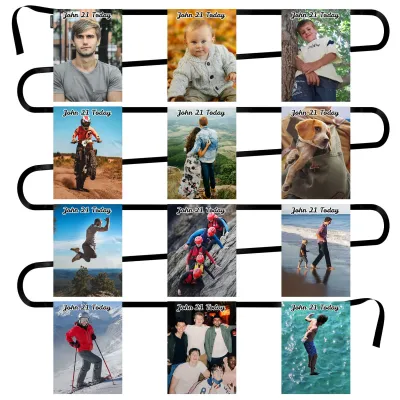 - 5 Metres with 12 Rectangle Flags (28cm) Mock Suede Polyester Fabric (Personalised with Text)