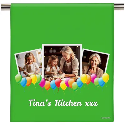 (58cm) Bright Green (Personalised with Text)