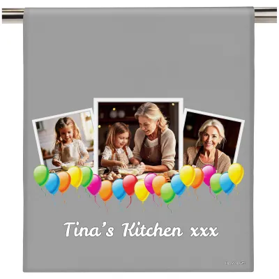 (58cm) Grey (Personalised with Text)