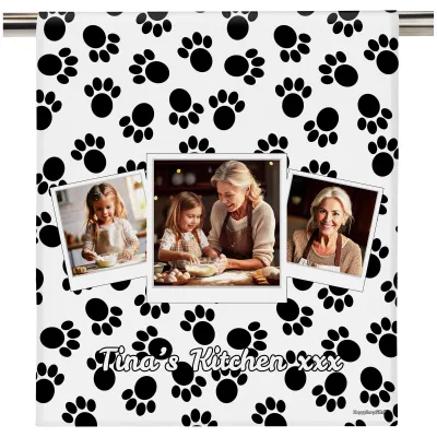 (58cm) - Paws Print (Personalised with Text)