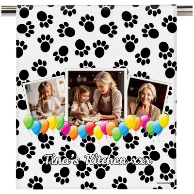 (58cm) - Paws Print (Personalised with Text)