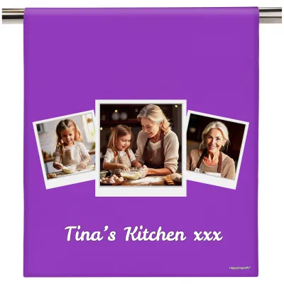 (58cm) Purple (Personalised with Text)