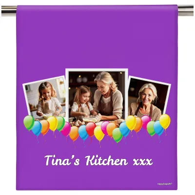 (58cm) Purple (Personalised with Text)