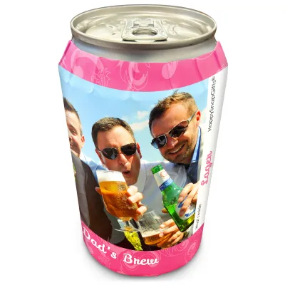 (1 Label) (Pink) (Personalised with Text)