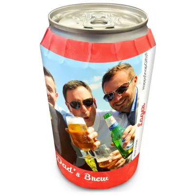 (6 Labels) (Red) (Personalised with Text)