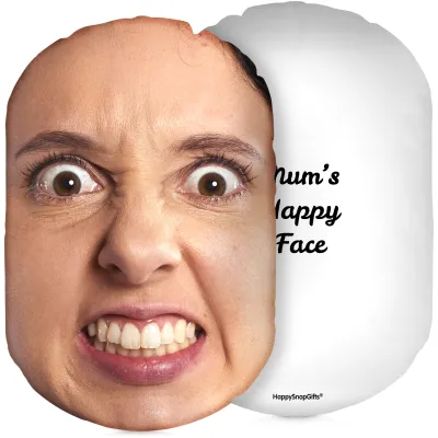 (50cm) White Soft Velvet Polyester Fabric (Personalised with Text)