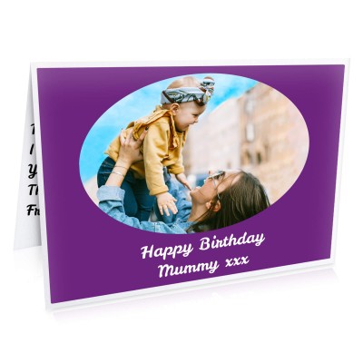 (A5) (Purple) (Personalised with Text)