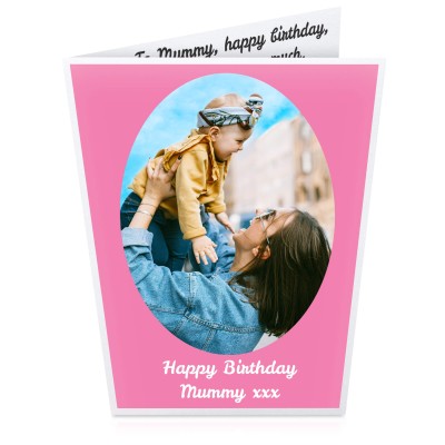 (A5) (Pink) (Personalised with Text)