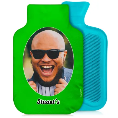 800ml Bright Green Soft Velvet Polyester Fabric and Removable Cover (Personalised with Text)