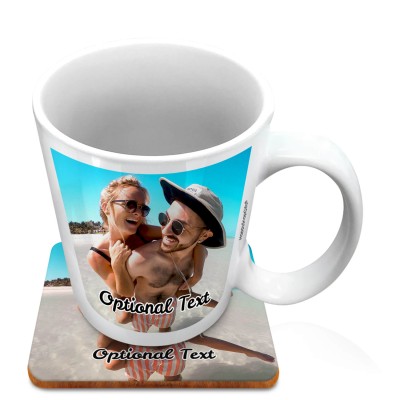 Photo Mug and Coaster Set