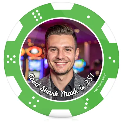 (43mm) Bright Green (Personalised with Text)