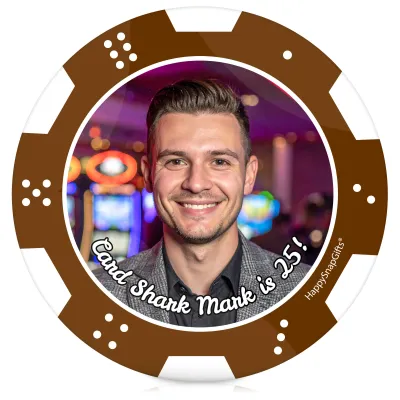 (39mm) Brown (Personalised with Text)